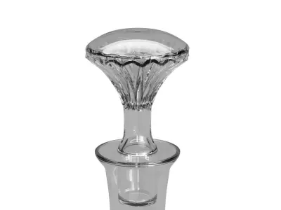 Wine Glass Decanter 3D model