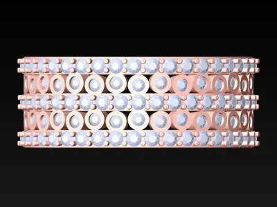 Diamond Ring - N452858 3D print model