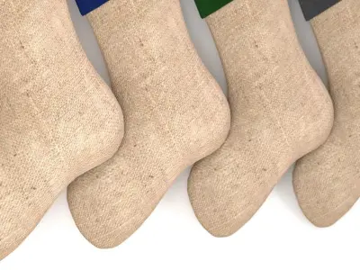 Christmas Stocking V1 3D model