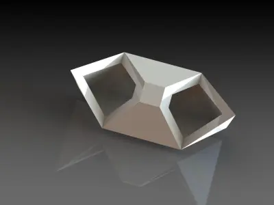 Six-piece puzzle 002 Free 3D model