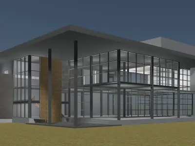 Office 25A01 3D model