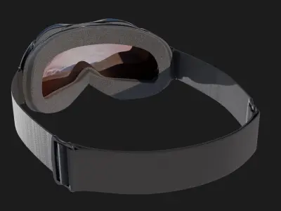Ski Goggles 3D model buy