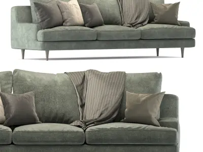 Roche Bobois green 02 3D model