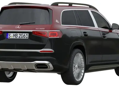 Mercedes-Maybach GLS 600 4MATIC 3D model