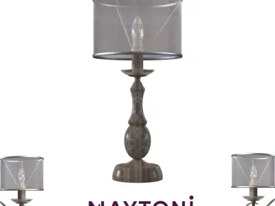 Table lamp Cable H357-TL-01-BG Maytoni Classic Free 3D model