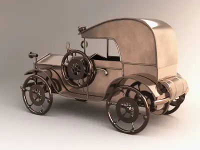 Decorative car 3D model