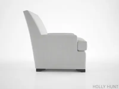 Holly Hunt Carlyle lounge chair 3D model