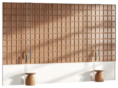 Decorative wall panel N1 3D model purchase