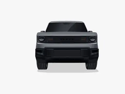 Slate SUV Fastback 2027 Low-poly 3D model