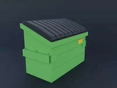 Generic Dumpster Free 3D model