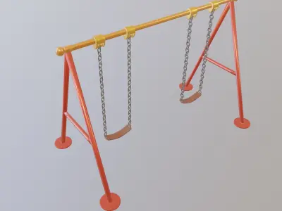 Swings 3D model