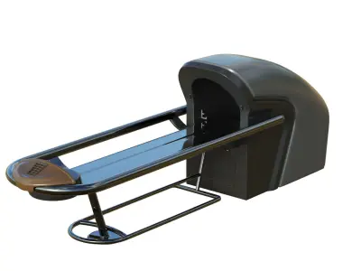 Bowling Return System Low-poly 3D model