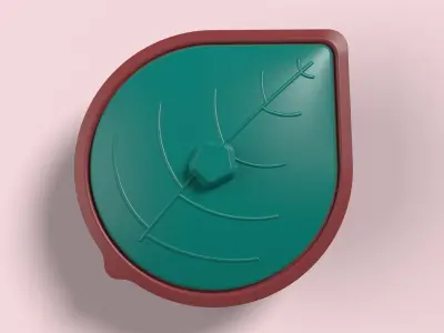 Leaf Shaped Box 3D print model