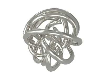 Abstract Shape v22 001 Low-poly 3D model