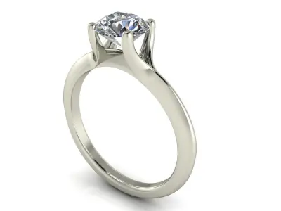 Women ring 3dm stl render detail 3D print model 22