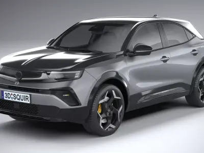 Opel Mokka GSE 2025 3D model