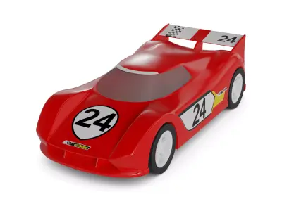 Cars and action games Toy Car 3D model 7