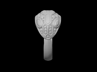 BULGARI - SERPENTI SEDUTTORI - RING 3D print model