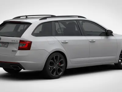Skoda Octavia Combi RS 2017 3D model