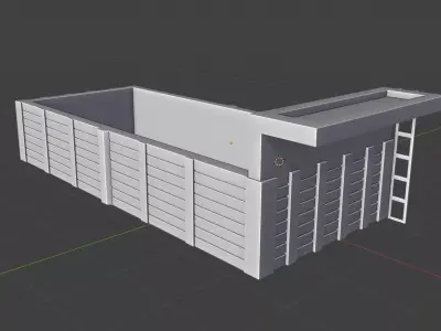 MAN Nosed Truck Static Rock Trailer for 3D Print 3D print model