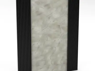 wall decor 3D model Low-poly 3D model