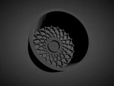 Stuttgart STX scalable and Printable rim 3D print model