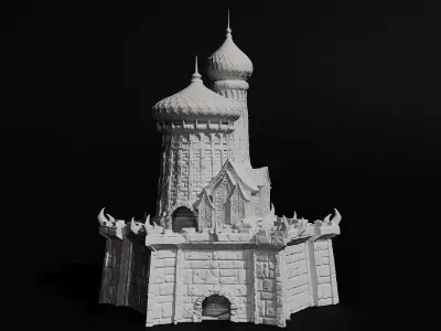 WeisHickman Tower 3D print model
