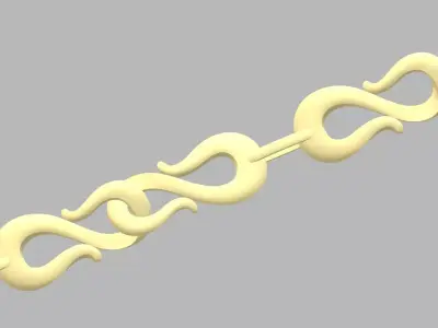 Bracelet - 16 3D print model