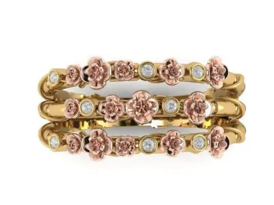 vintage ring 3D print model