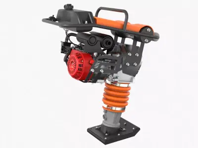 Vibratory Rammer 3D model