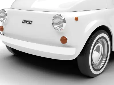 Fiat 500L 1969 3d model 3D model