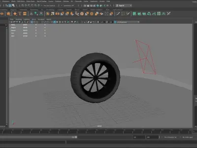 Bike Tyre Free 3D model