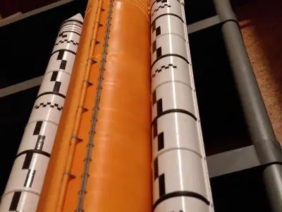 NASA Space Launch System Full Staging and Interior 3D print model