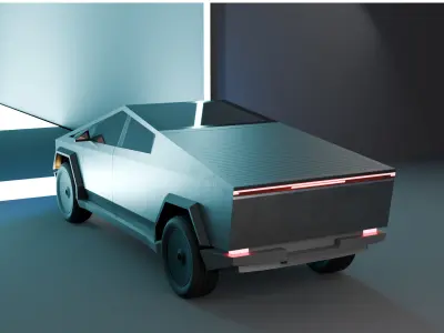 Tesla Cybertruck model 3D model