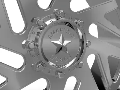 AMERICAN RACING CK16 ACID CC WHEEL 3D print model