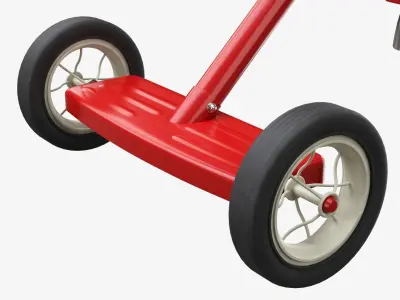 Tricycle children 3D model