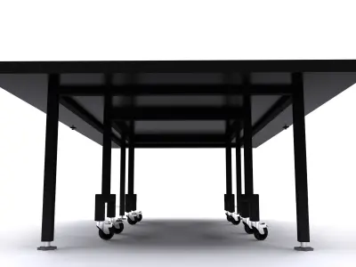 Table tennis or ping pong table 3D model