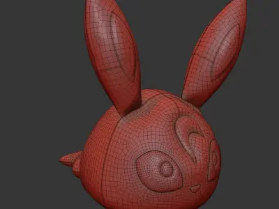 leafeon pokemon kids 3D model