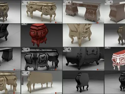 Baroque Rococo Style Furniture Collection