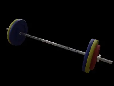 weight lift 3D model