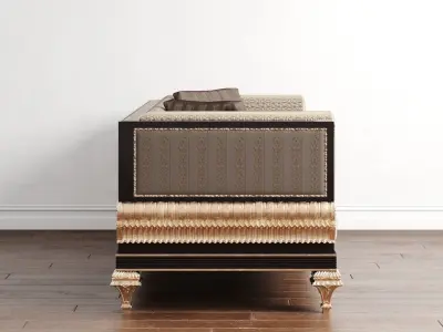 Calenas Art Deco Koltuk Takimi Sofa 3D model