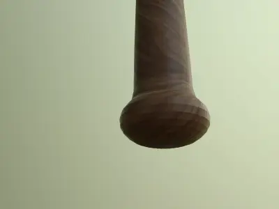 Spiked Bat Low-poly 3D model