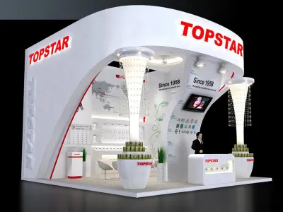 Showroom - Area -6X6-3DMAX2009-025 3D model