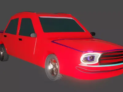 3D car model 3D model get