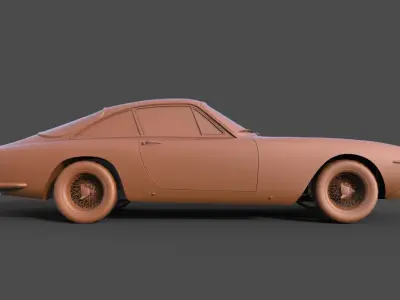 Ferrari 250 GT Berlinetta Lusso 3D print model