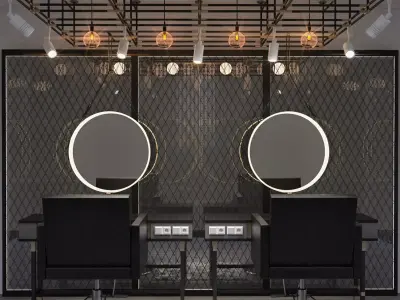 Beauty Salon 4 3D model