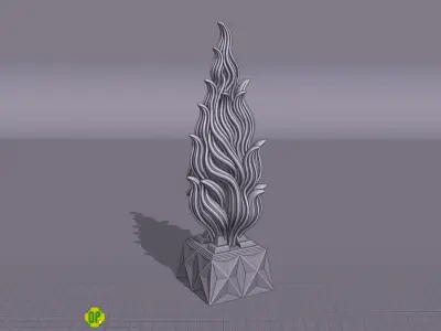 Sigma Flames  3D print model