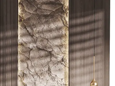 Decorative Wall panel  10 3D model