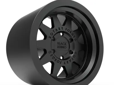 BLACK RHINO Stadium 3D print model