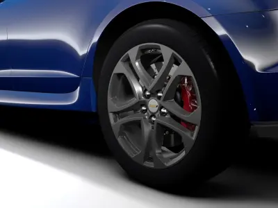 Chevrolet SS 2017 Tourer 3D model